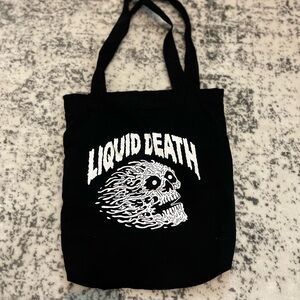 Liquid Death Tote bag